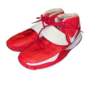 50% OFF Nike Kyrie 6 white university size 14